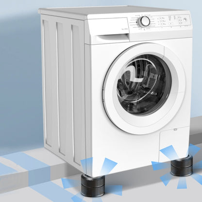 4pcs Single-layer JDY-H Washing Machine Shock-absorbing Floor Mat Furniture Non-slip Heightening Bracket - Washing Machines & Parts by buy2fix | Online Shopping UK | buy2fix