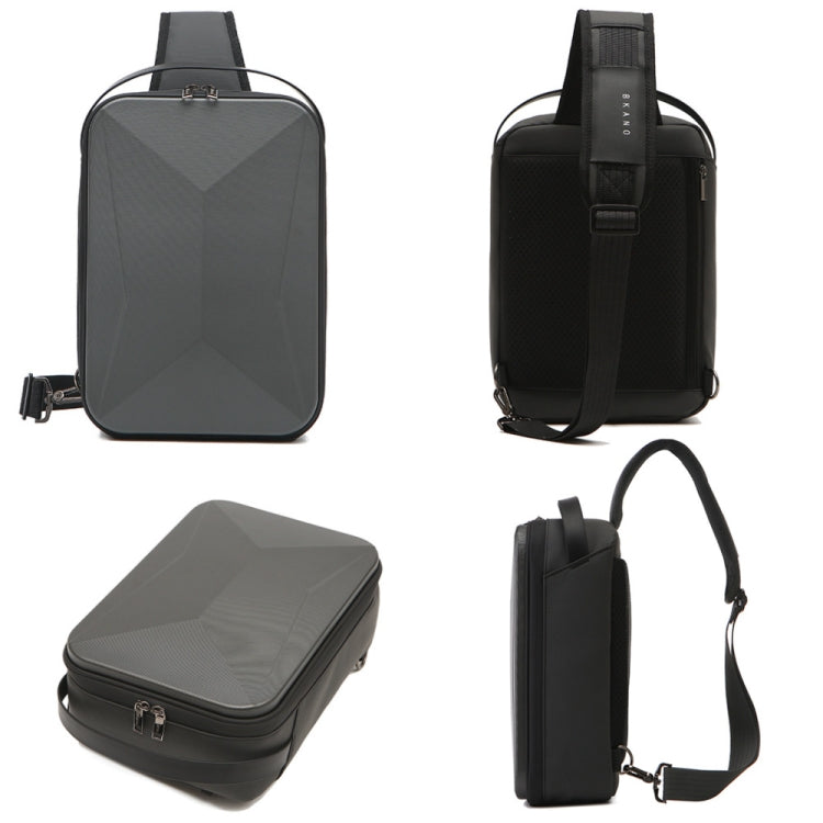 For DJI Mini 3 / Mini 3 Pro Hard Shell Storage Bag Box Chest Bag Shoulder Bag Messenger Bag(Dark Gray) - Carry Cases & Bags by buy2fix | Online Shopping UK | buy2fix