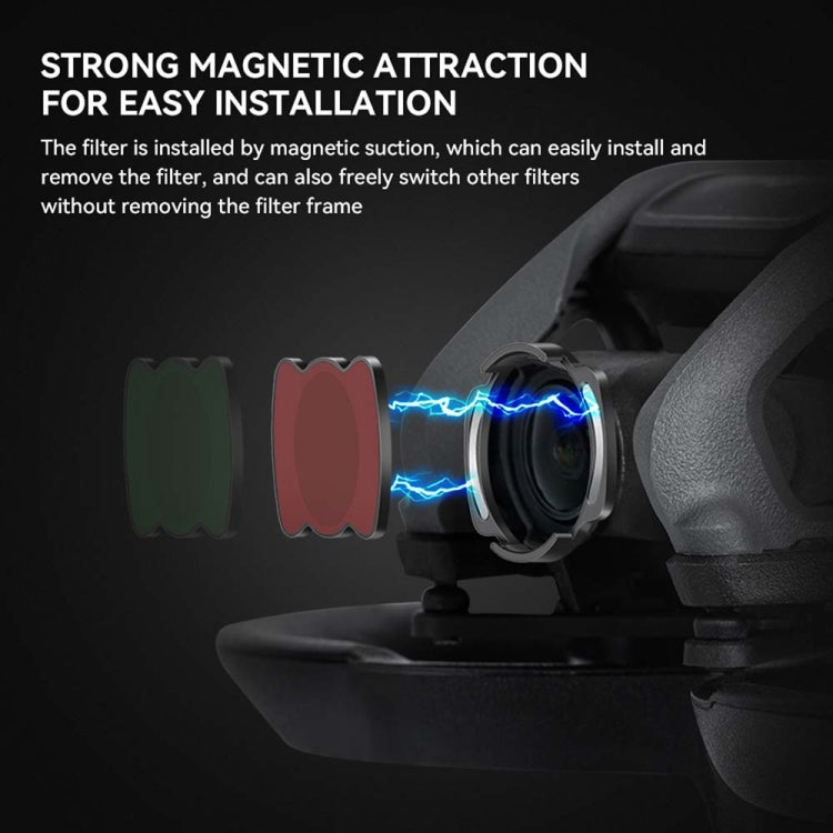 For DJI Avata RCSTQ Magnetic Filter Drone Accessories ND64 -  by RCSTQ | Online Shopping UK | buy2fix