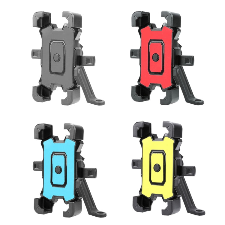 Electric Bike Motorcycle Bicycle Riding Shockproof Navigation Bracket, Color: Black For Rearview Mirror - Holders by buy2fix | Online Shopping UK | buy2fix