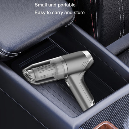 SUITU ST-6671 Wireless Car Vacuum Cleaner Small Handheld Blowing and Suction Dual Use, Style: Brushless Silver Gray - Vacuum Cleaner by SUITU | Online Shopping UK | buy2fix