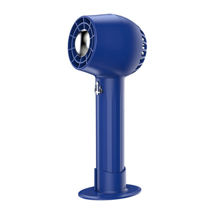 USB Mini Handheld Fan Mute Desktop Portable Outdoor Turbo Fan(Gem Blue) - Electric Fans by buy2fix | Online Shopping UK | buy2fix