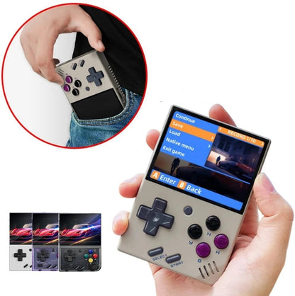 Miyoo Mini Plus 3.5 Inch IPS Screen Retro Handheld Game Console 128GB 28K Games(White) - Pocket Console by buy2fix | Online Shopping UK | buy2fix