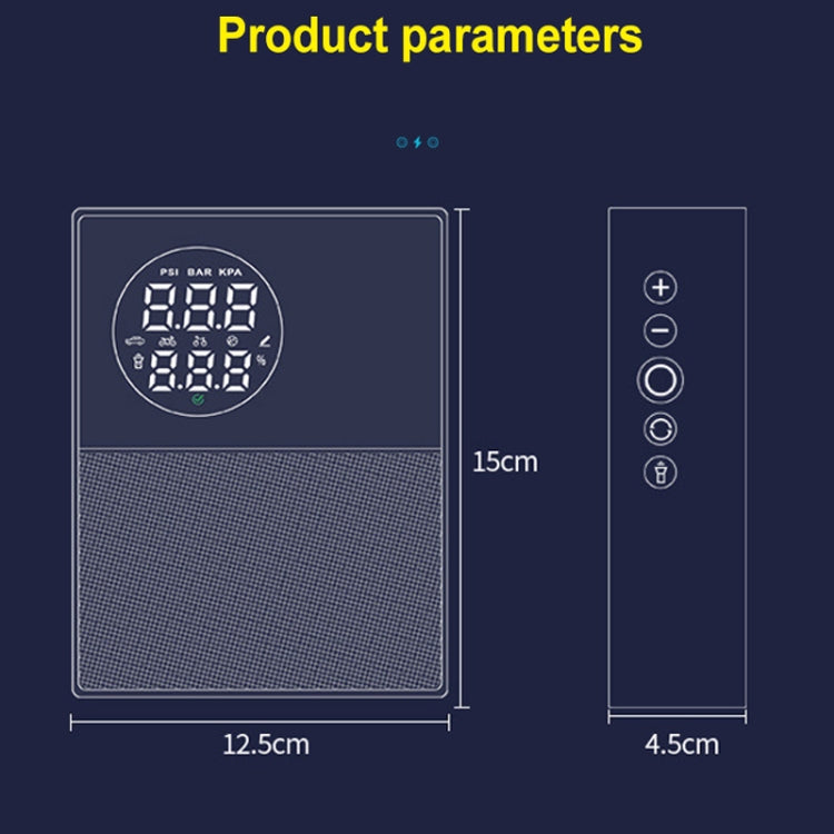 Car Start Battery Emergency Power Supply Car Air Pump, Model: 4 Strings Smart - Power Bank by buy2fix | Online Shopping UK | buy2fix