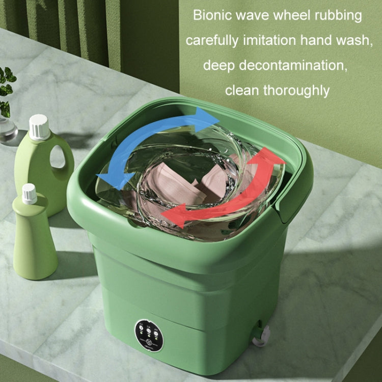 4.5L Mini Portable Folding Household Washing Machine Underwear Washer, Color: Lake Blue(EU Plug) - Washing Machines & Accessories by buy2fix | Online Shopping UK | buy2fix