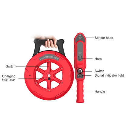 NOYAFA NF-5120 Wall Pipe Blockage Detector Pipe Blockage Detector For Iron/PVC/Cement/Steel Pipes - Other Tester Tool by NOYAFA | Online Shopping UK | buy2fix