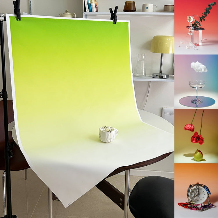 78x104cm Gradient Background Paper Photography Portrait Photo Props(Sunset) - Gradient Color by buy2fix | Online Shopping UK | buy2fix