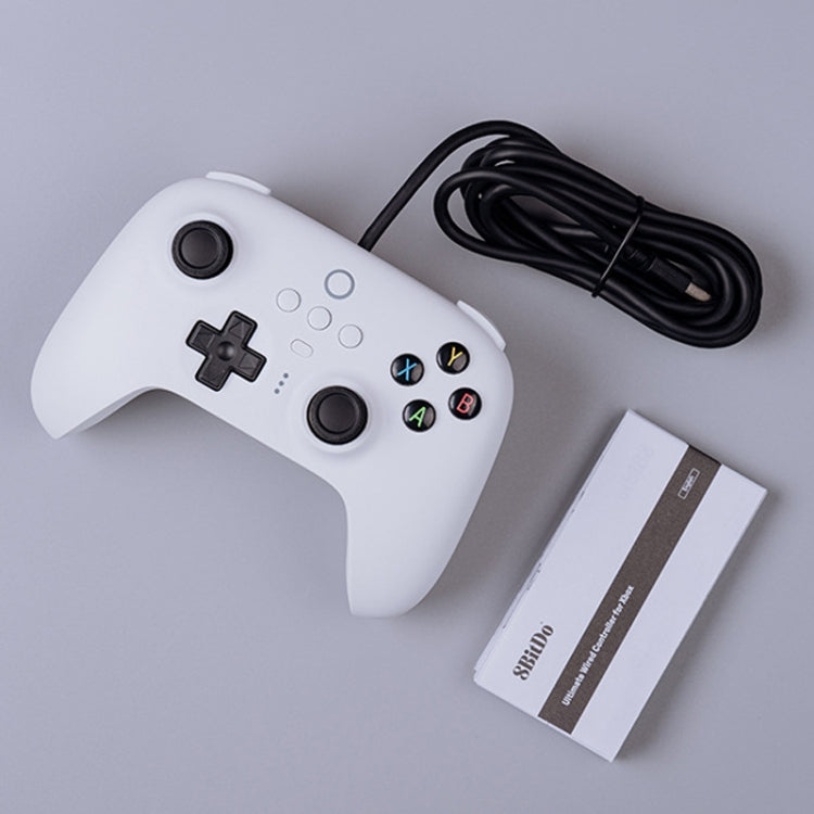 8BitDo For Switch / PC USB Wired Gamepad(White) - Gamepads by 8BitDo | Online Shopping UK | buy2fix