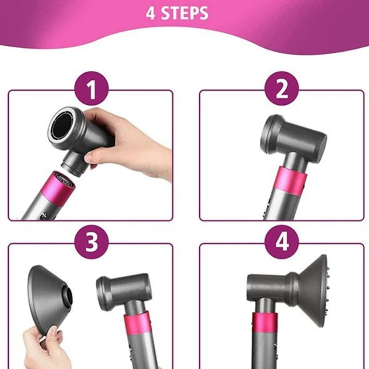For Dyson Hair Dryer Airwarp Diffusion Nozzle Attachment Anti Lifting Kit - Dyson Accessories by buy2fix | Online Shopping UK | buy2fix