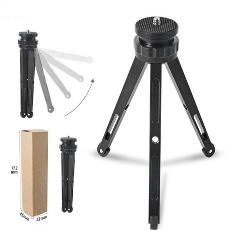 BEXIN Pocket Mini Metal Desktop Tripod Mount Live Broadcast Tripod - Camera Accessories by BEXIN | Online Shopping UK | buy2fix