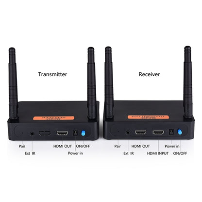 Measy FHD676 Full HD 1080P 3D 5-5.8GHz Wireless HDMI Transmitter (Transmitter + Receiver) Transmission Distance: 200m, Specifications:EU Plug - Consumer Electronics by Measy | Online Shopping UK | buy2fix