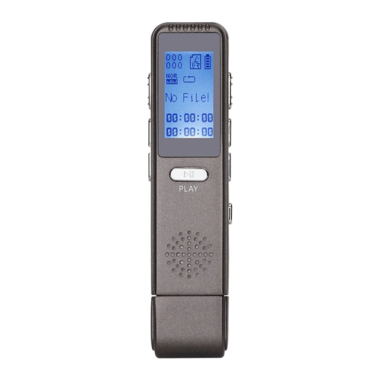 V858 Portable Audio Voice Recorder, 8GB, Support Music Playback - Consumer Electronics by buy2fix | Online Shopping UK | buy2fix