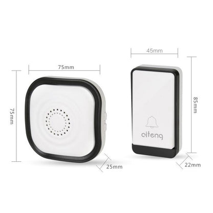 AITENG V029J Wireless Batteryless WIFI Doorbell, US Plug - Wireless Doorbell by AITENG | Online Shopping UK | buy2fix