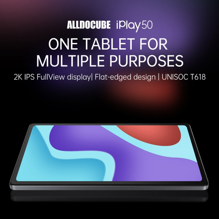 ALLDOCUBE iPlay 50 4G LTE Tablet, 10.4 inch, 6GB+128GB, Android 12 UNISOC T618 Octa Core 2.0GHz, Support GPS & BT & Dual Band WiFi & Dual SIM (Grey) - ALLDOCUBE by ALLDOCUBE | Online Shopping UK | buy2fix
