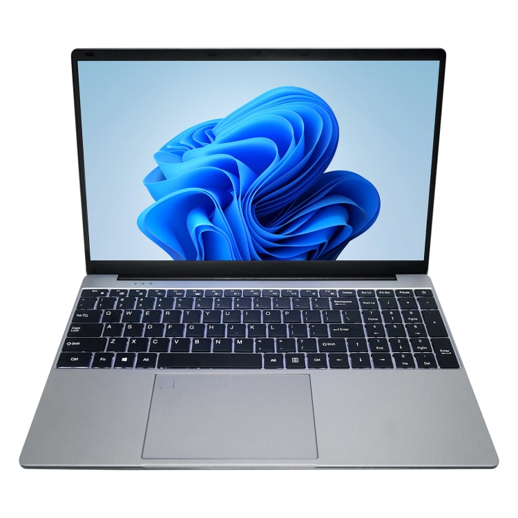 HONGSAMDE HSD1509 Notebook, 15.6 inch, 16GB+512GB, Windows 11 Intel Celeron N95 Quad Core, Support TF Card & WiFi & BT & HDMI, US Plug (Silver Grey) - HONGSAMDE by Hongsamde | Online Shopping UK | buy2fix