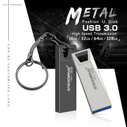 STICKDRIVE 64GB USB 3.0 High Speed Mini Metal U Disk (Black) - USB Flash Drives by STICKDRIVE | Online Shopping UK | buy2fix