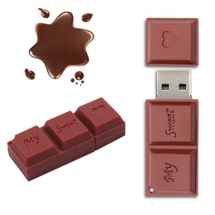 MicroDrive 4GB USB 2.0 Creative Chocolate U Disk - Computer & Networking by MicroDrive | Online Shopping UK | buy2fix