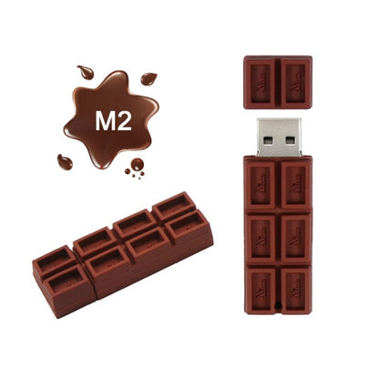 MicroDrive 16GB USB 2.0 Creative Chocolate USB Flash Drive - USB Flash Drives by MicroDrive | Online Shopping UK | buy2fix